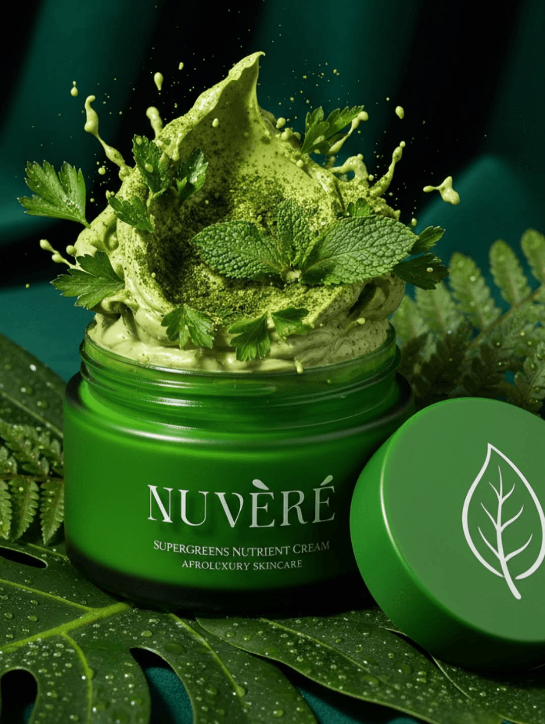 Nuvère nutrient cream product packaging